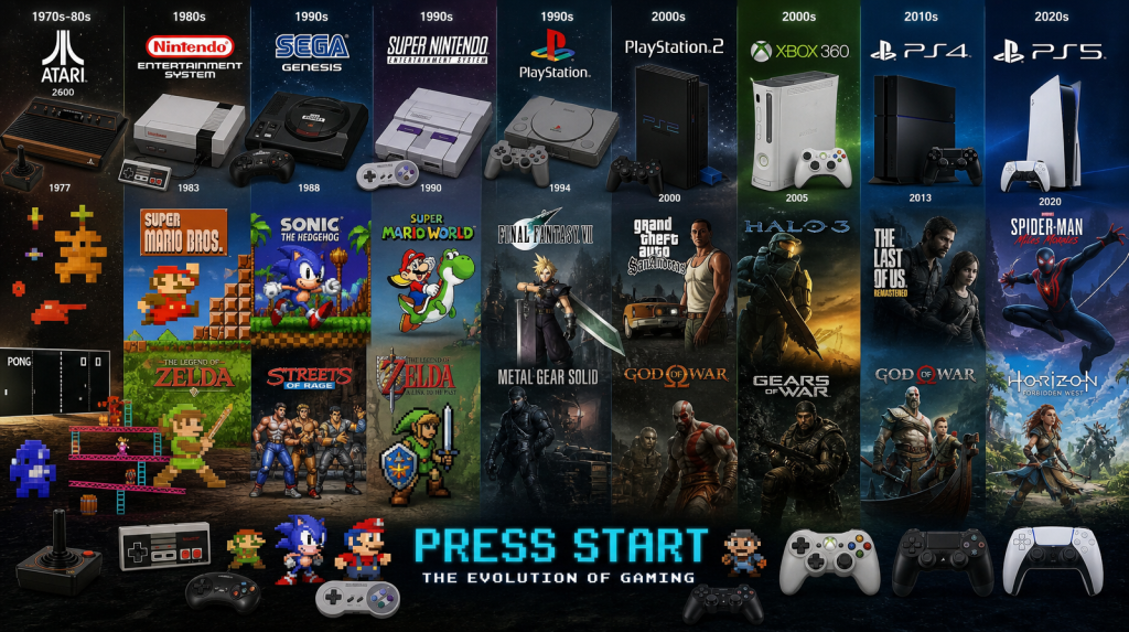 From Atari to PS5: The Evolution of Computer Games gallery image 3