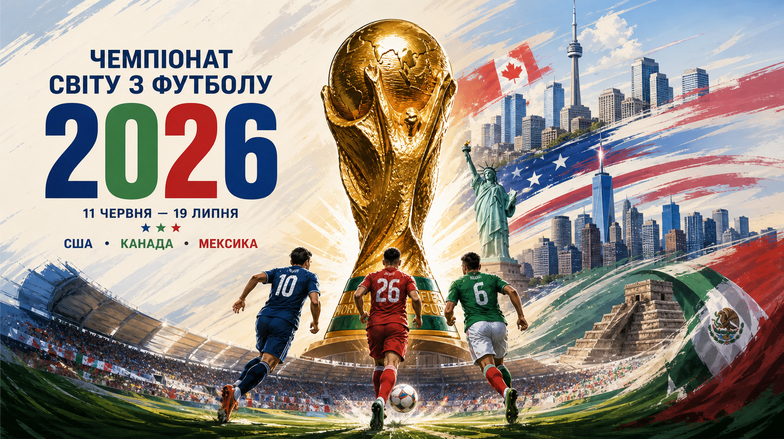 Знання про чемпіонат світу з футболу 2026