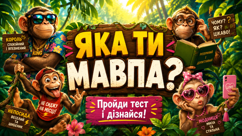 Яка ти мавпа?