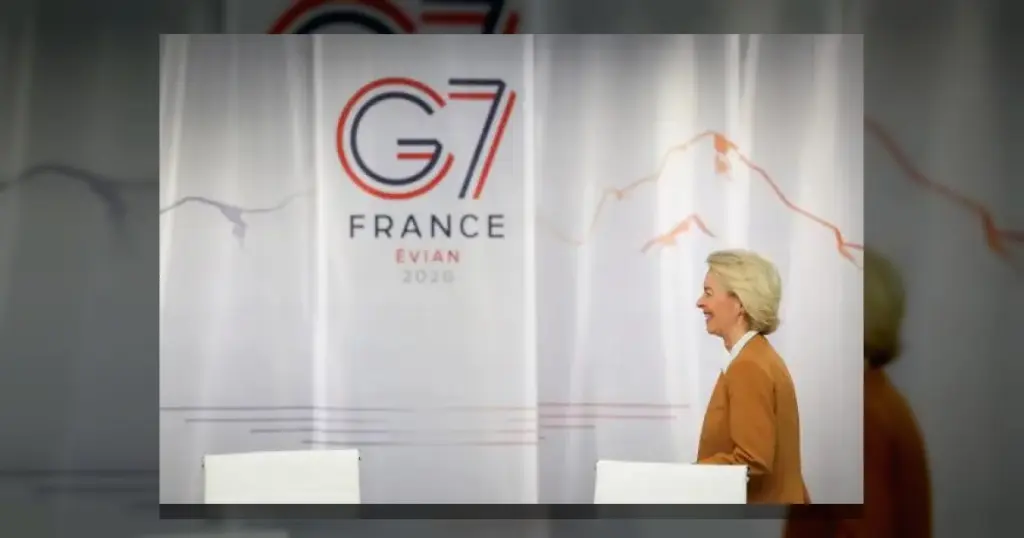 President von der Leyen participates in G7 Summit in Evian